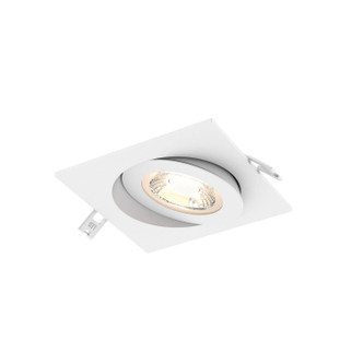 Dals - FGM4SQ-CC-WH - LED Recessed Gimbal - Pivot - White