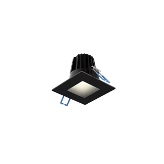 Dals - RGR2SQ-CC-BK - Regressed Recessed Light - Rgr - Black