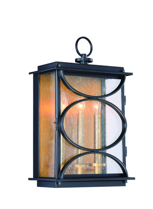 Craftmade - ZA1922-MNPAB - Three Light Wall Mount - Hamilton - Midnight/Patina Aged Brass