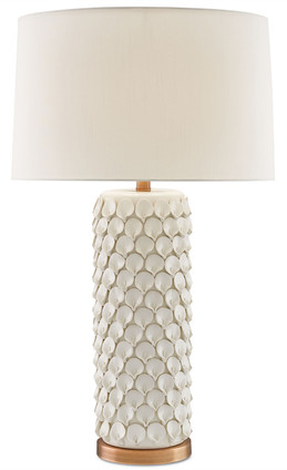 Calla Lily White Table Lamp One Light Table Lamp
