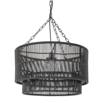 Palecek - 2016-79 - Outdoor Pendant - Tanner - Black