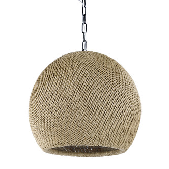 Palecek - 2052-79 - Outdoor Pendant - Augustine - Black