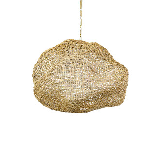 Palecek - 2723-79 - Pendant - Andorra Wicker - Antique Brass