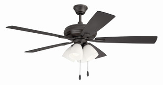 Eos Frost 4 Light 52" Ceiling Fan (ECF114CBZ5-CBZWLN)