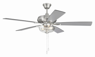 EOS 2 Light Clear Bowl 52" Ceiling Fan 52" Ceiling Fan (ECF201BNK5-BNGW)
