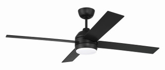 Craftmade - KLS52FB4 - 52 Ceiling Fan - Kelsey 52 4-blade Indoor Ceiling Fan - Flat Black