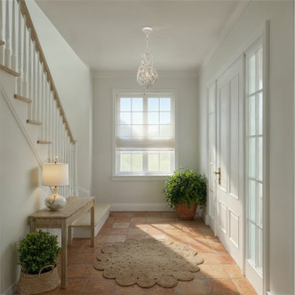 Broche Three Light Chandelier (565-MT)