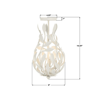 Broche Three Light Semi Flush Mount (565-MT_CEILING)