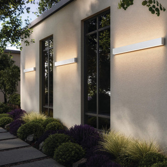 Boulevard Wall Sconce (LNWS48-CC-V-WH)
