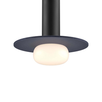 Dals - PIL-ACCGB-DB - Glass Ball and Felt Disk - Pillar - Dark blue
