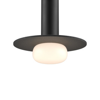 Dals - PIL-ACCGB-DG - Glass Ball and Felt Disk - Pillar - Dark gray