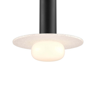 Dals - PIL-ACCGB-LB - Glass Ball and Felt Disk - Pillar - Light Blue