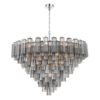 Crystorama - ADD-327-CH-SM - 28 Light Chandelier - Addis - Polished Chrome