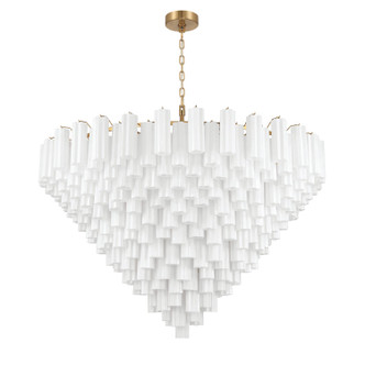 Addis 40 Light Chandelier (ADD-329-AG-WH)