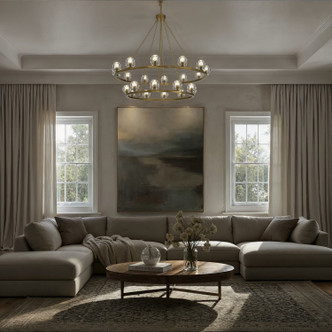 Aragon LED Chandelier (ARA-10268-SB)