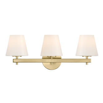 Crystorama - COL-203-VG - Three Light Bath - Colton - Vibrant Gold