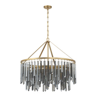 Gemma Nine Light Chandelier (GEM-7005-MG-SS)