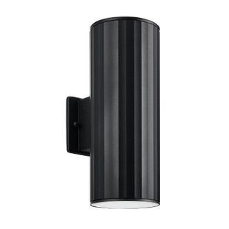 Eglo USA - 207121A - Two Light Exterior Wall Sconce - Portillo - Black