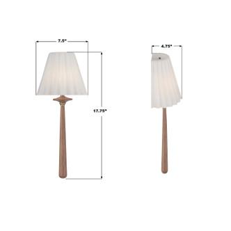 Jules LED Wall Sconce (JLS-2901-AG-WD)