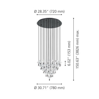 Comareira LED Pendant (390493A)