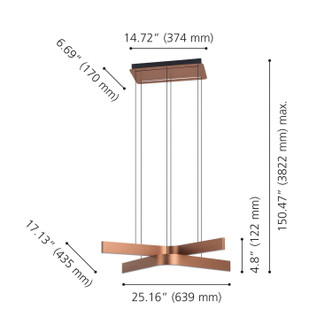 Folcino LED Pendant (901864A)