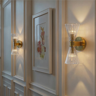 Lotus Two Light Wall Sconce (LOT-702-LG)