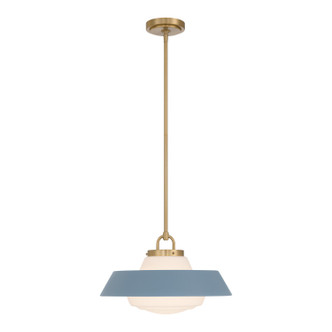 Xander One Light Pendant (XAN-8006-VG-BL)