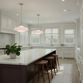 Xander Three Light Pendant (XAN-8009-VG-BH)