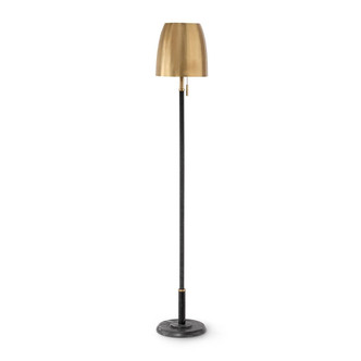 Palecek - 2186-79 - One Light Floor Lamp - Spencer - Brass/Black