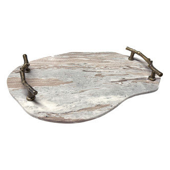 Stone And Twig Tray (18308)