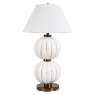Uttermost - 30663 - One Light Table Lamp - Irena - Antique Brass