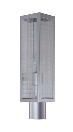 Craftmade - Z4525-CM-SC - One Light Post Mount - Deka - Chromite