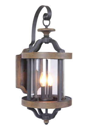 Ashwood Two Light Outdoor Wall Lantern (Z7924-TBWB)
