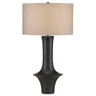 Currey and Company - 6000-0888 - One Light Table Lamp - Silvestri Black Table Lamp - Black