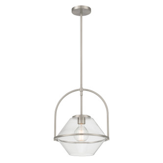 Minka-Lavery - 11895-84 - One Light Pendant - Coralyn - Brushed Nickel