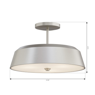 Trellwyn Three Light Semi-Flush Mount (12625-84)