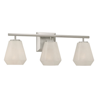 Minka-Lavery - 14373-84 - Three Light Vanity - Siena - Brushed Nickel