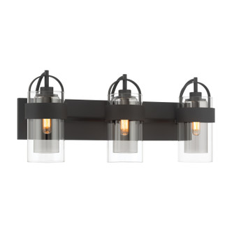 Minka-Lavery - 1913-899 - Three Light Vanity - Ravik - Dark Matte Black