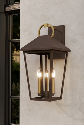 Bayra Three Light Outdoor Wall Lantern (78103-886)