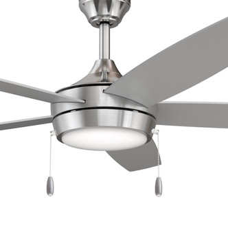 Progress Lighting - P250125-009-30 - 52 Ceiling Fan - Nolyn V - Brushed Nickel