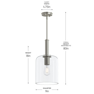 Reines One Light Pendant (P500509-009)