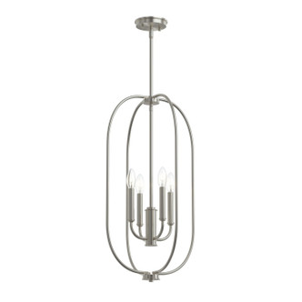 Progress Lighting - P500510-009 - Four Light Foyer Pendant - Reines - Brushed Nickel