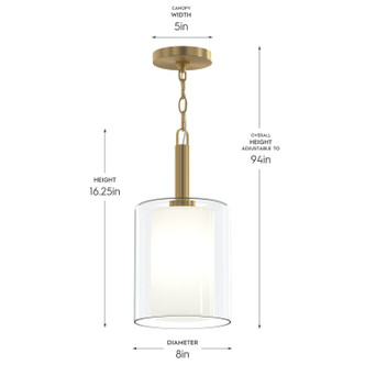 Mack One Light Pendant (P500515-191)