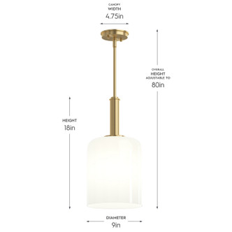 Reines One Light Pendant (P500516-191)