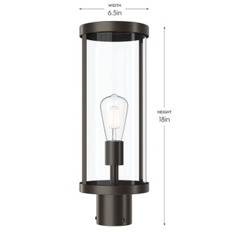 Kagen One Light Outdoor Post Mount (P540112-020)