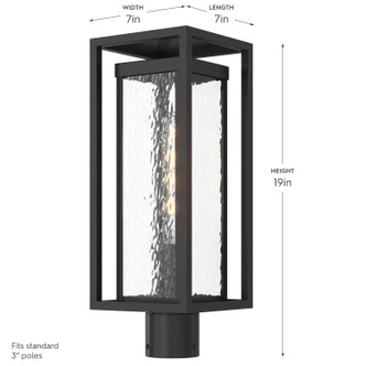 Shaw One Light Outdoor Post Mount (P540115-031)