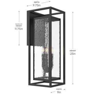Shaw One Light Outdoor Wall Mount (P560412-031)