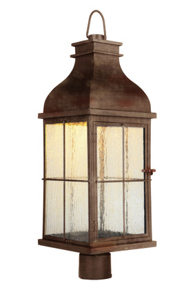 Vincent One Light Post Mount (ZA1825-WC-LED)