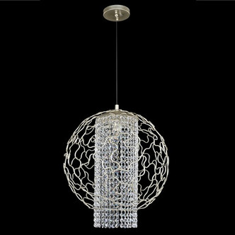 Allegri - 020011-022-FR001 - Four Light Pendant - Mundo - Tarnished Silver