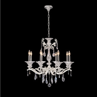 Allegri - 020152-017-SS001 - Eight Light Chandelier - Vasari - Silver